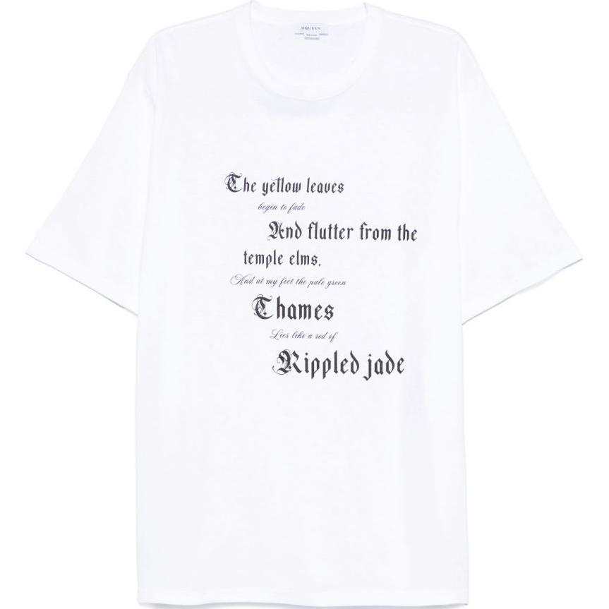Alexander McQueen Alexander McQueen text-print T-shirt