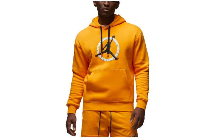 Jordan Jordan MVP Sweatshirts Men's Orange Hooded Non Detachable Moderate Other
