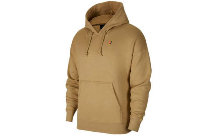 Nike Nike Sweatshirts Men's Apricot Tea Brown Hooded Moderate Regular