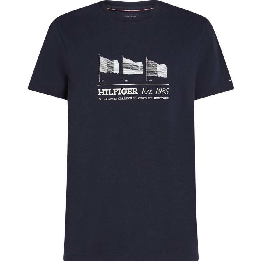 Tommy Hilfiger flag-print T-shirt