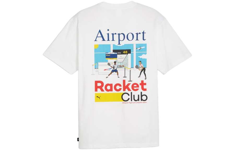 PUMA House Of Graphics Airport Racket Club Men's Tee