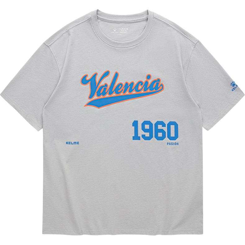 KELME T Shirts Men's Crew Neck Thin Straight Fit