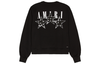 AMIRI Bandana Stars Crewneck