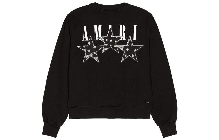 AMIRI Bandana Stars Crewneck