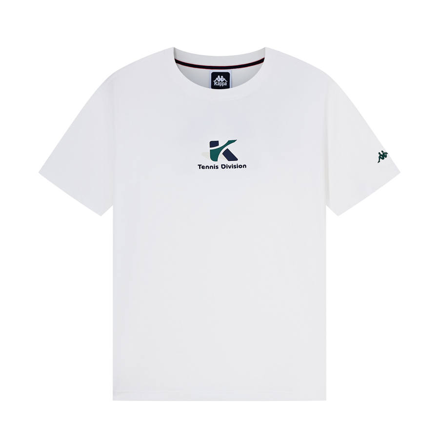 Kappa 1916 T Shirts Men's Crew Neck Straight Fit