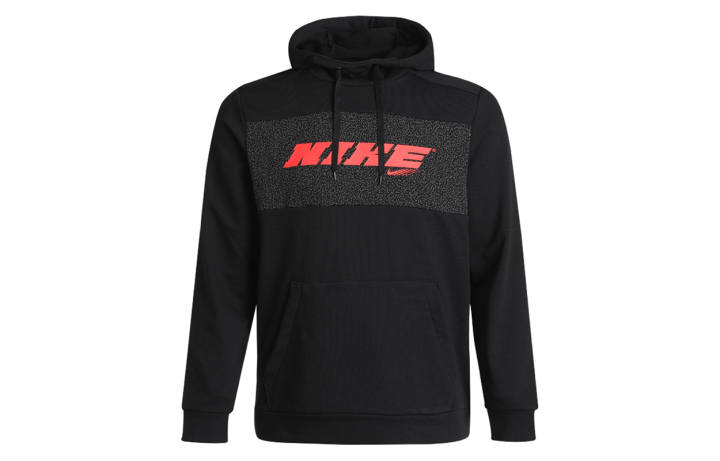 Nike Nike Sweatshirts Men's Black Hooded Moderate Regular