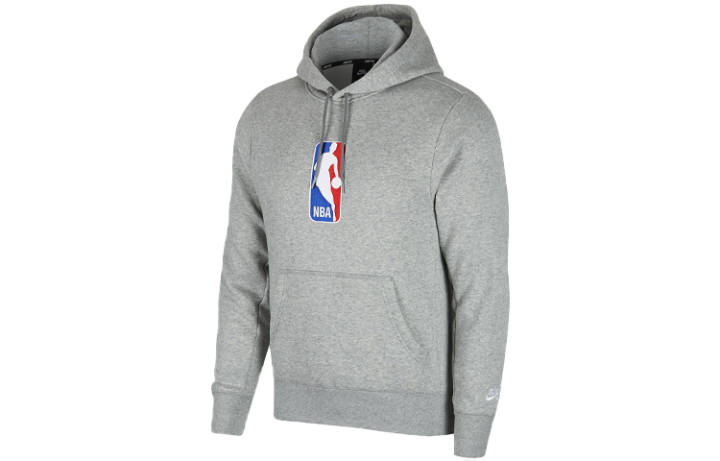 Nike Nike X NBA Sweatshirts Men's Gray Hooded Moderate Regular