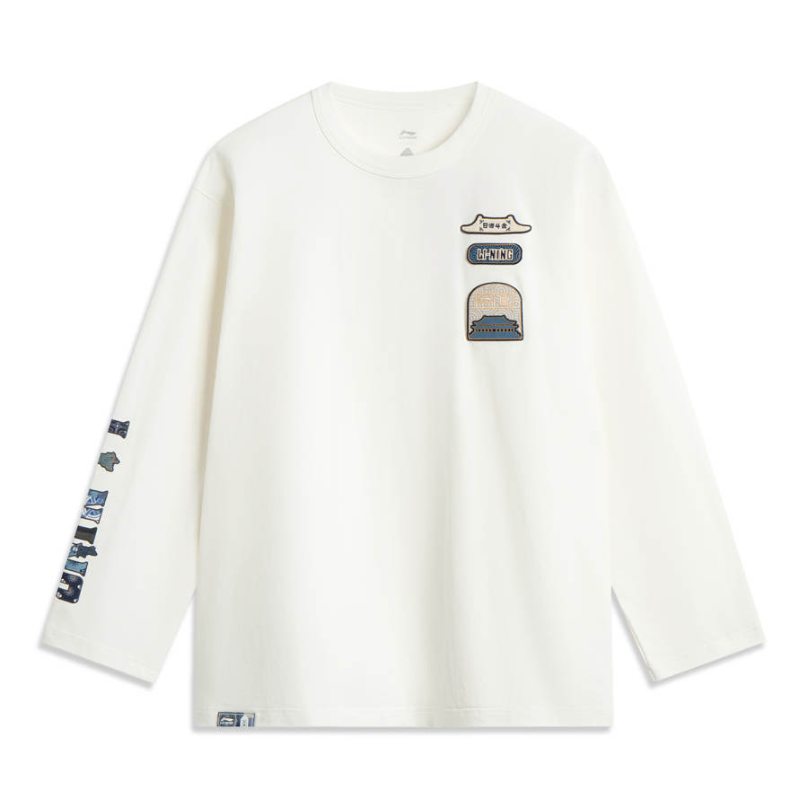 Li-Ning Li Ning x GUGONG,LIANMINGKUAN Rijin Doujin Collection T Shirt Unisex White
