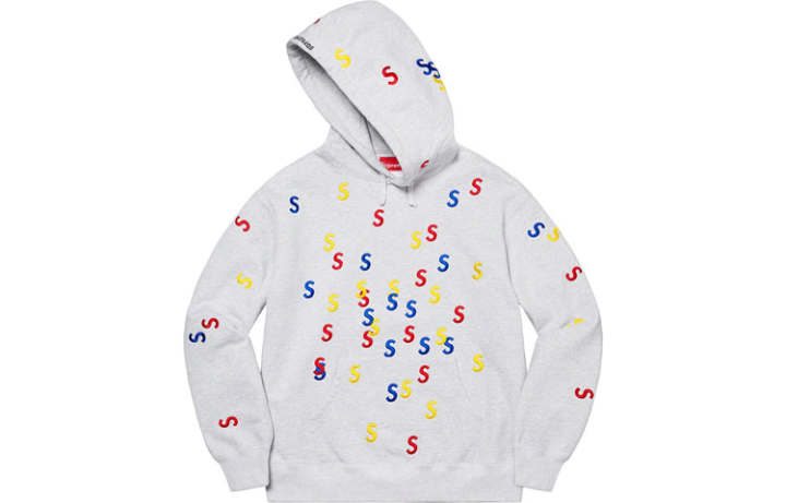 Supreme Supreme Embroidered S Hooded Sweatshirt