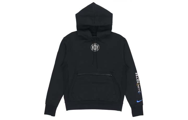 Nike Nike Sweatshirts Men's Black Hooded Thickened Regular