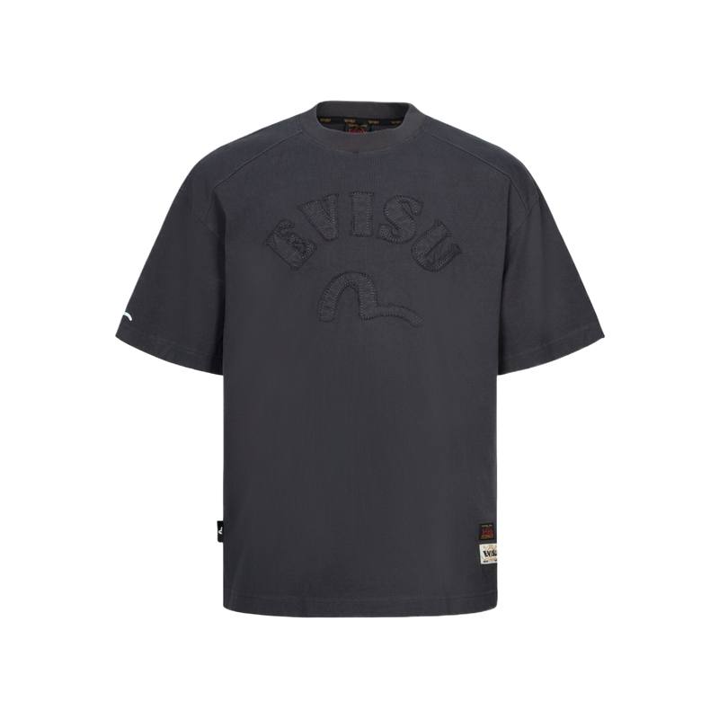 EVISU T Shirts Men's Crew Neck Moderate Straight Fit
