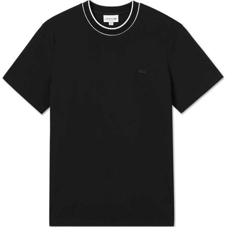 LACOSTE SS25 T Shirt Men's Black