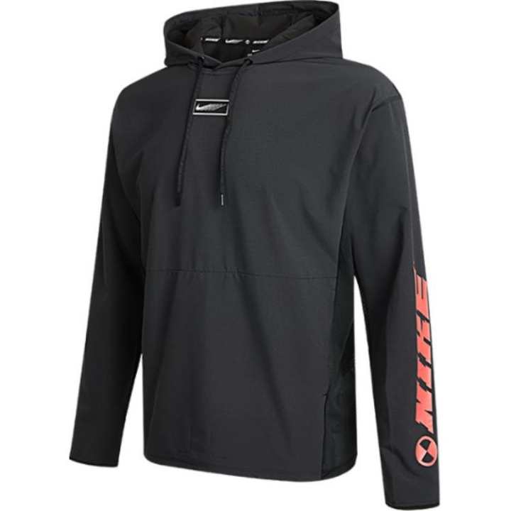 Nike Nike Sweatshirts Men's Black Hooded Moderate Regular