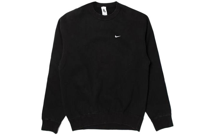 Nike Nike Sweatshirts Men's Black Crew Neck Moderate Regular