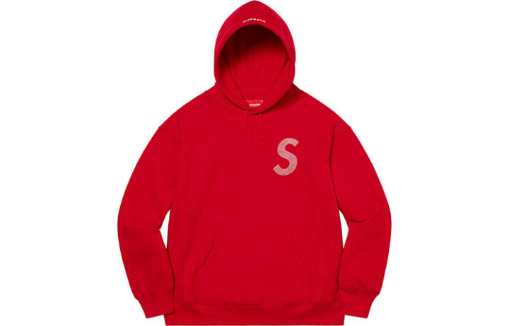 Supreme Supreme Swarovski S-logo hoodie