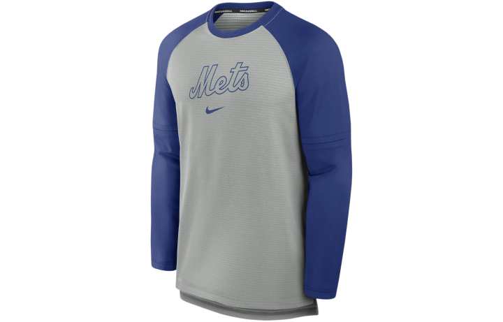 Nike Nike New York Mets Authentic Collection Game Time T Shirt Men's Gray Mixed Color