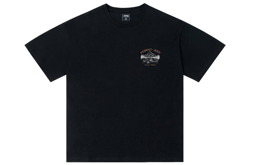 Jeep SS24 Drop Shoulder Sleeve T-Shirt Men's