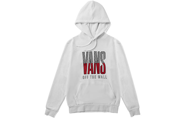 Vans Vans Sweatshirts Unisex White Hooded Moderate Regular