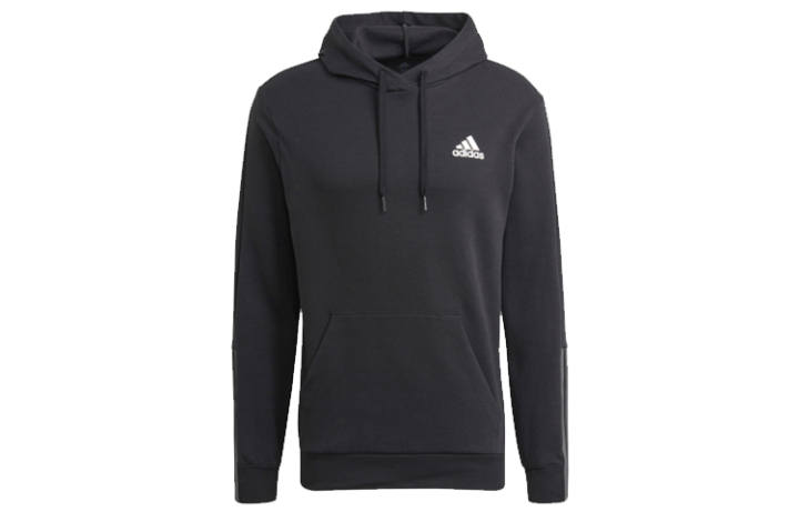 Adidas Adidas Sweatshirts Men's Black Hooded Moderate Regular