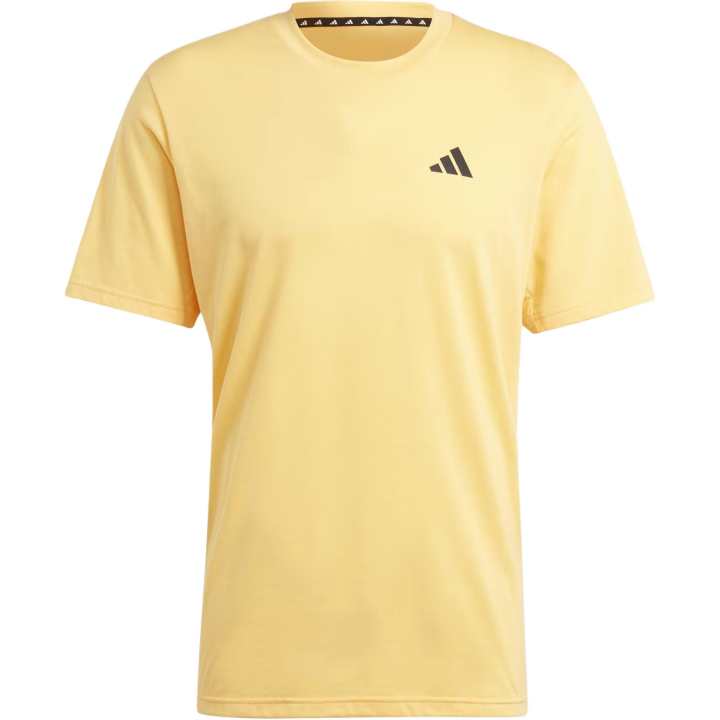 Adidas Adidas Clothing T Shirts Men's Yellow Crew Neck