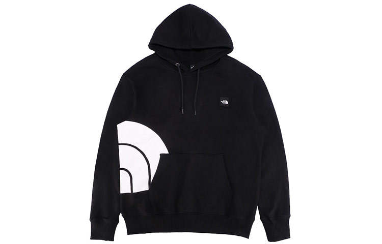 THE NORTH FACE Sweatshirts Men's Black Hooded Moderate Regular