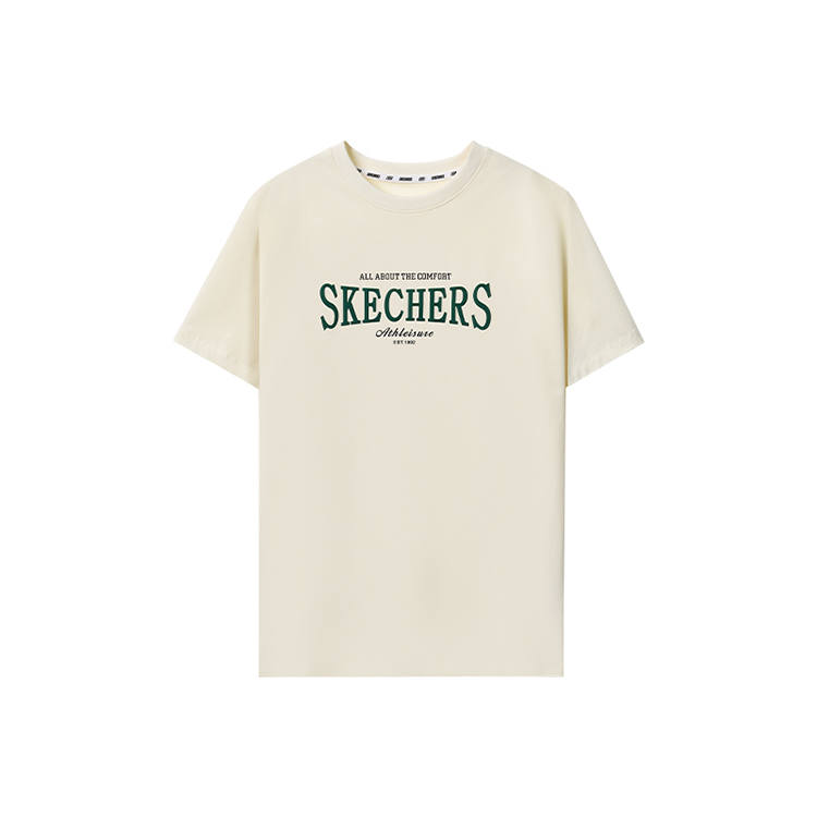 Skechers Sports League Collection T Shirt Unisex White 0074