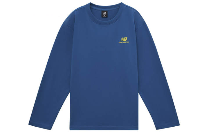 New Balance New Balance Sweatshirts Men's Blue Crew Neck Moderate Regular