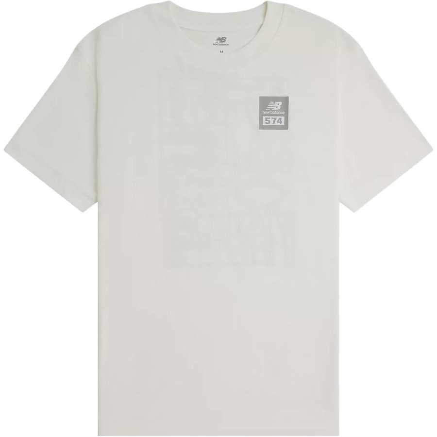 New Balance New Balance NB 574 Kit T Shirt T Shirt Men's White