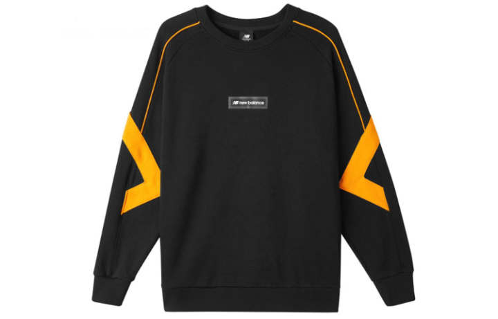 New Balance New Balance Sweatshirts Men's Black Crew Neck Moderate Regular