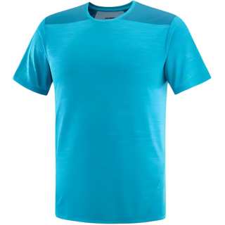 SALOMON OUTLINE T Shirt Men's Deep Dive/Tahiti Tide