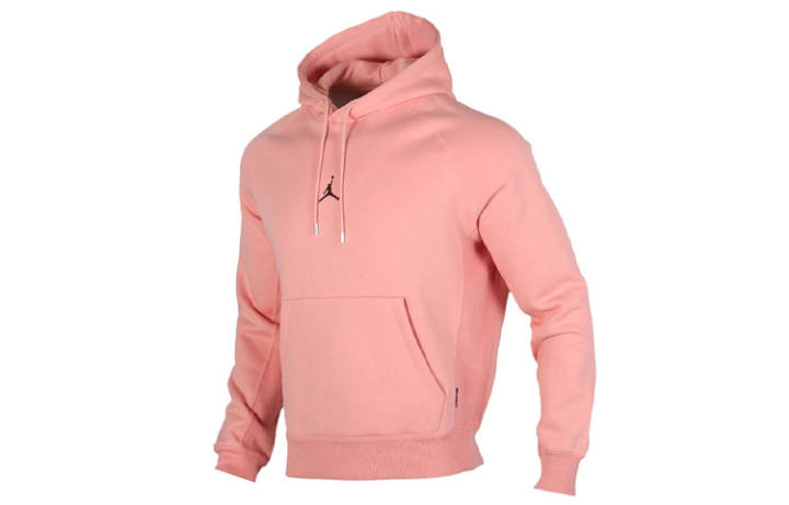 Jordan Jordan Sweatshirts Men's Pink Hooded Thickened Regular