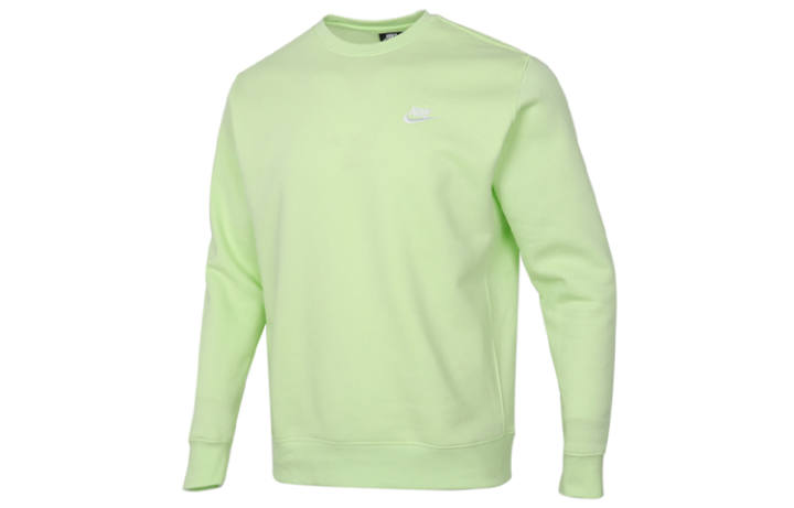 Nike Nike Sweatshirts Men's Green Crew Neck Moderate Regular