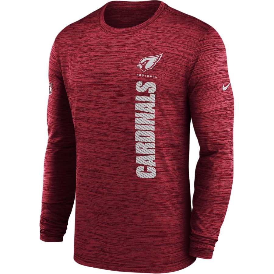 Nike Nike Arizona Cardinals Sideline Velocity Men's Nike Dri-FIT Nfl Long-Sleeve T-Shirt