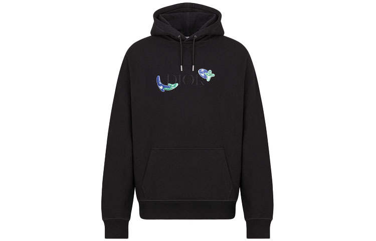 DIOR DIOR Jojo's Patch And Embroidery Hoodie