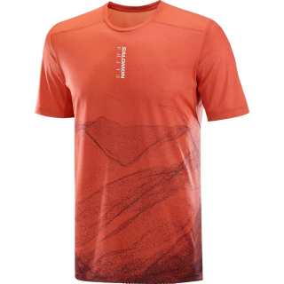 SALOMON S/LAB ULTRA T Shirt Men's Burnt Tawny/Decadent Chocolate