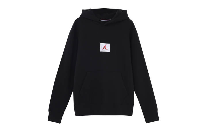 Jordan Jordan Flight Sweatshirts Men's Black Hooded Moderate Regular