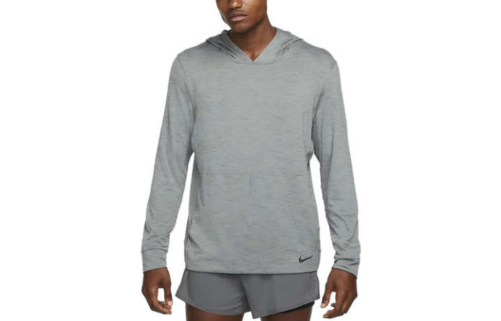 Nike Nike Sweatshirts Men's Gray Hooded Moderate Regular