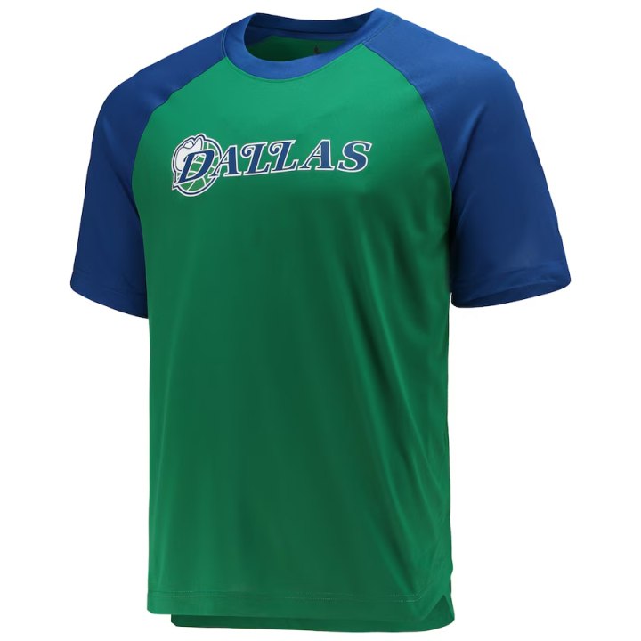 Nike Nike x NBA Dallas Mavericks T Shirt Unisex Blue Green
