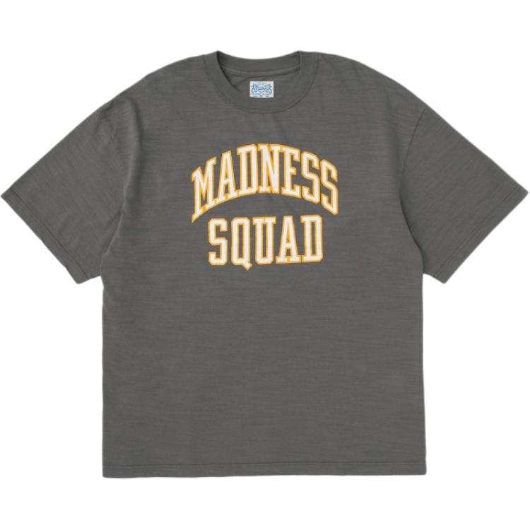 MADNESS T Shirts Unisex Gray Crew Neck Moderate Straight Fit
