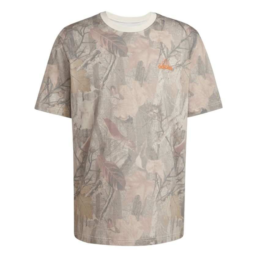 Adidas Adidas Leaf print Cotton T shirt