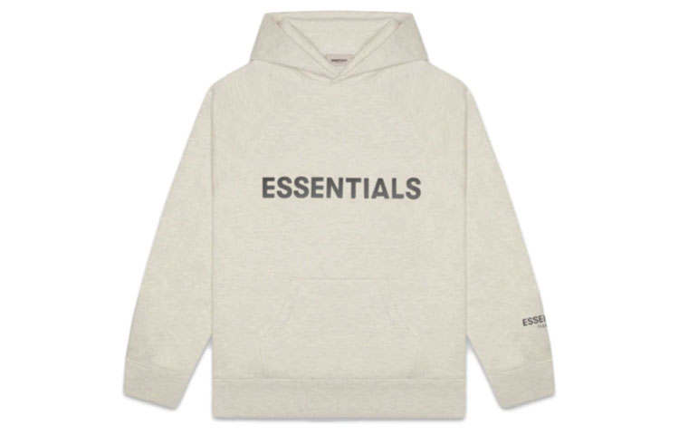 Fear Of God Essentials Pullover Hoodie Applique Logo
