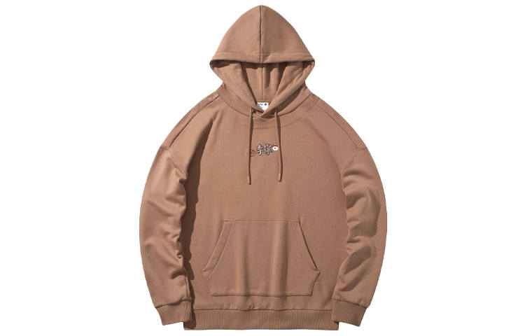 Li-Ning Li Ning x LINE FRIENDS Sweatshirt Unisex Cartoon Umber