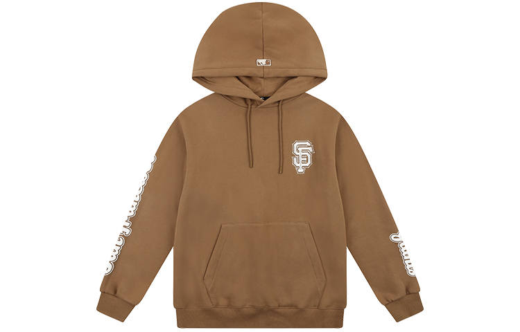 MLB MLB Hooded Loose Fit Sweatshirt Unisex Brown