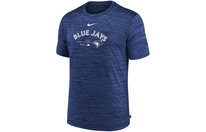 Nike Nike Toronto Blue Jays Authentic Collection Practice Velocity Men's Nike Dri FIT Mlb T Shirt