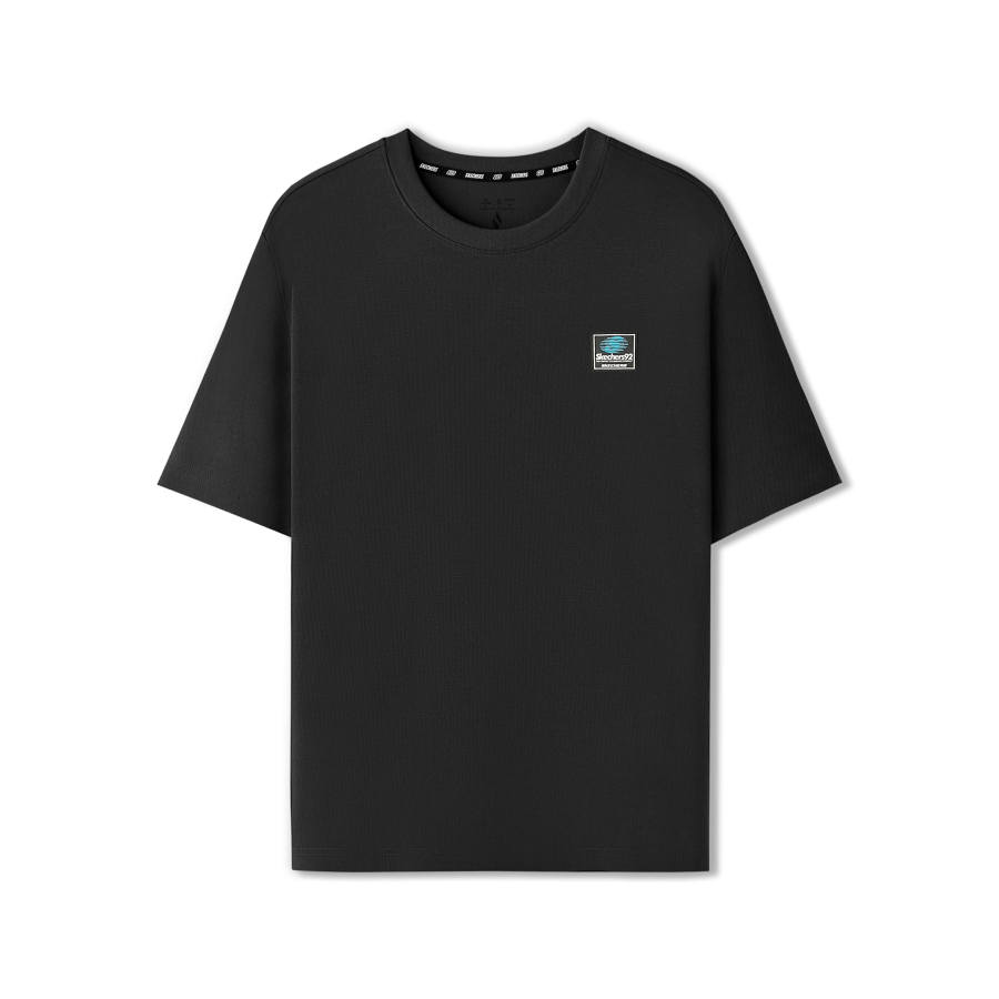 Skechers Casual Sports Collection T Shirt Unisex Carbon Black