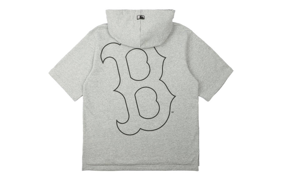 MLB MLB Sweatshirts Unisex Gray Hooded Moderate
