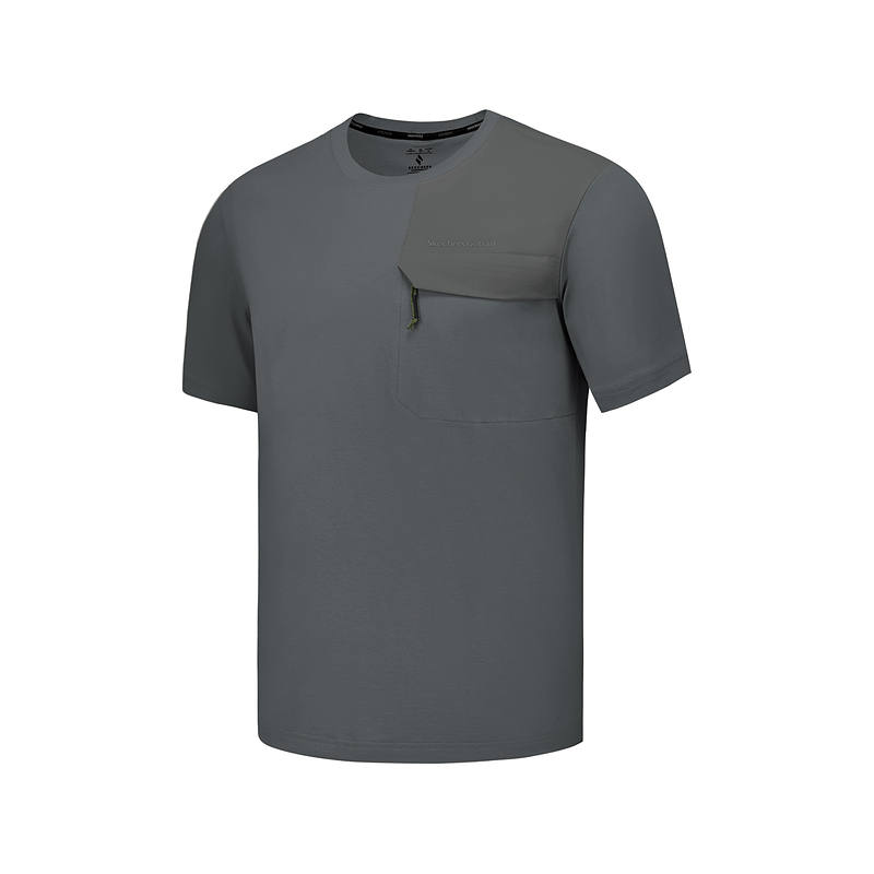 Skechers T Shirt Men's Volcano Gray