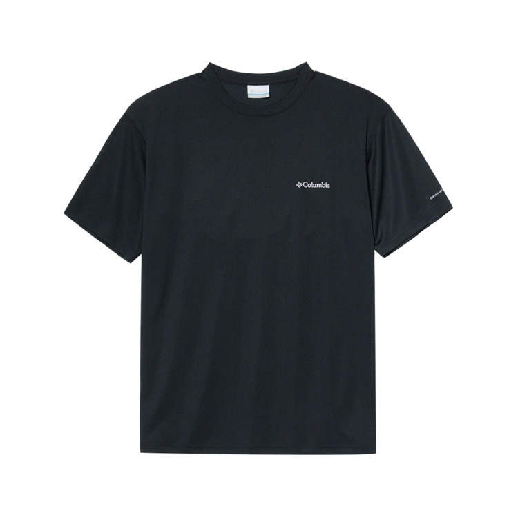 Columbia T Shirts Unisex Black Crew Neck
