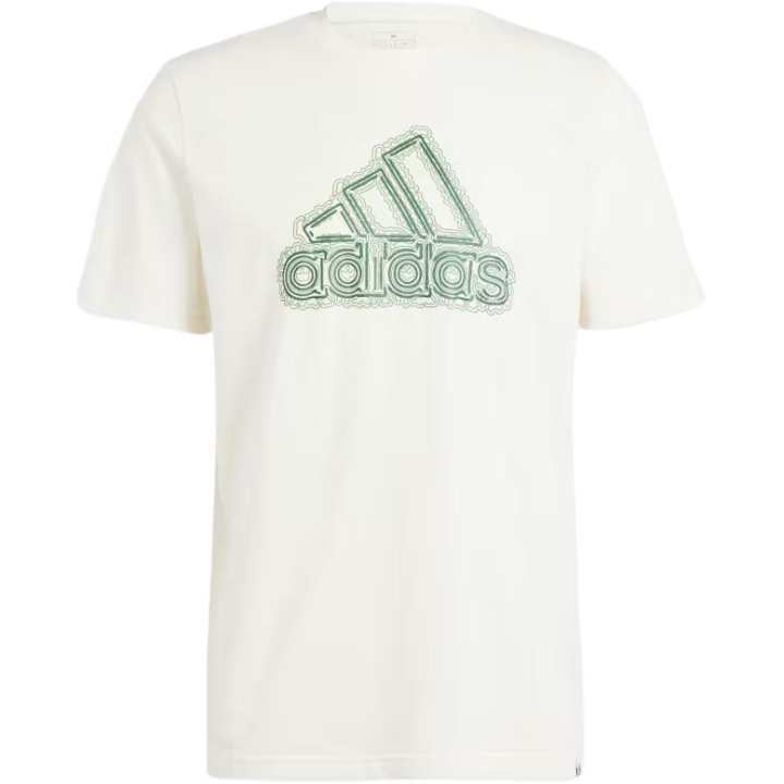 Adidas Adidas Clothing T Shirts Men's White Crew Neck