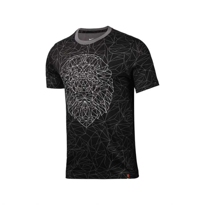 Nike Nike T Shirts Men's Black Crew Neck Thin Straight Fit